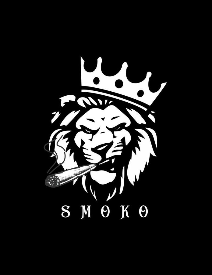 Smoko Lion Mascot Brand Illustration